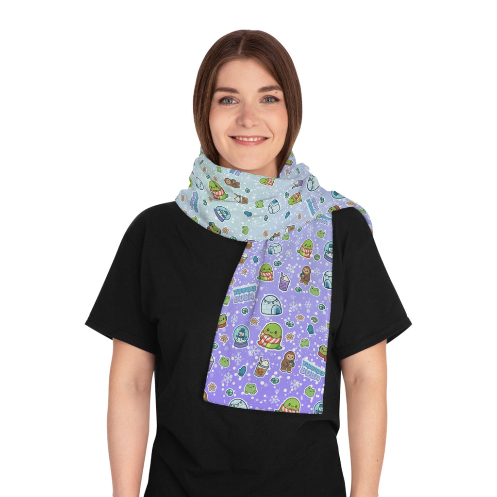 Snow Globe Season Scarf🧣🐸
